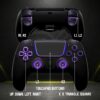 PS5SHARKISTRUZIONI Controller Custom PS5 FixMod ELITE – OLED Spark Edition (4 Paddle + Full Clicky Meccanico)